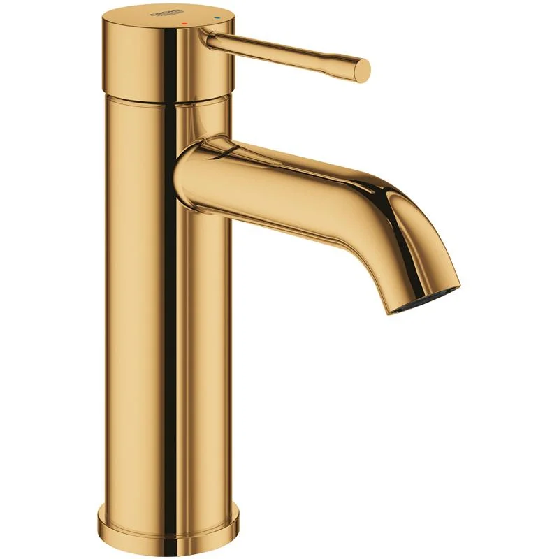 Смеситель для раковины GROHE ESSENCE 23590GL1 (золото, L-11,2 H-10,2) 23590GL1