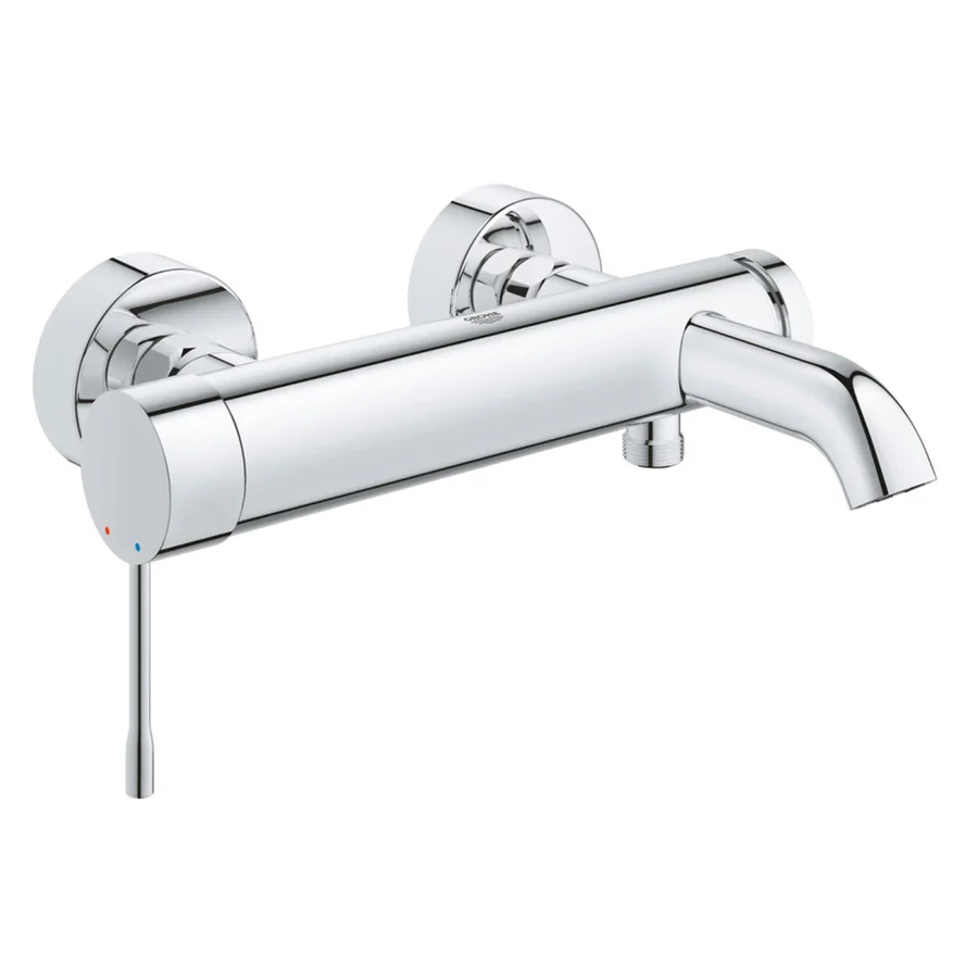 Смеситель для ванны с душем GROHE ESSENCE 25250001 (хром, L-19,3) 25250001