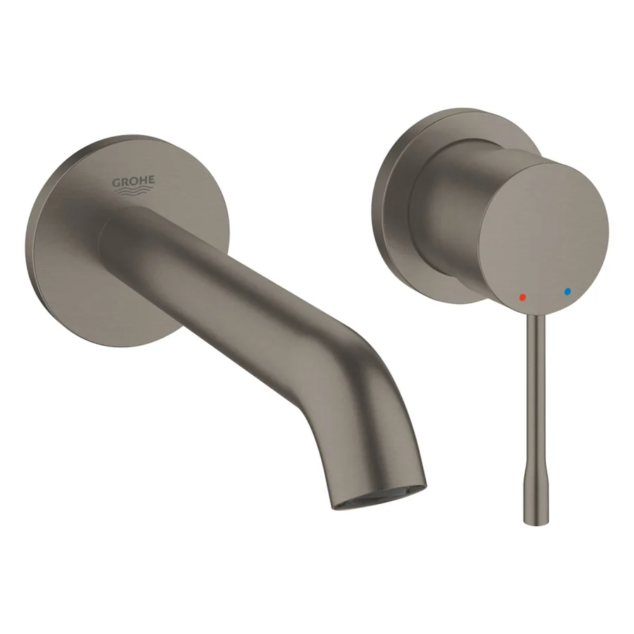 Смеситель для раковины встраиваемый GROHE ESSENCE 29192AL1 (графит матовый, L-18,3) 29192AL1