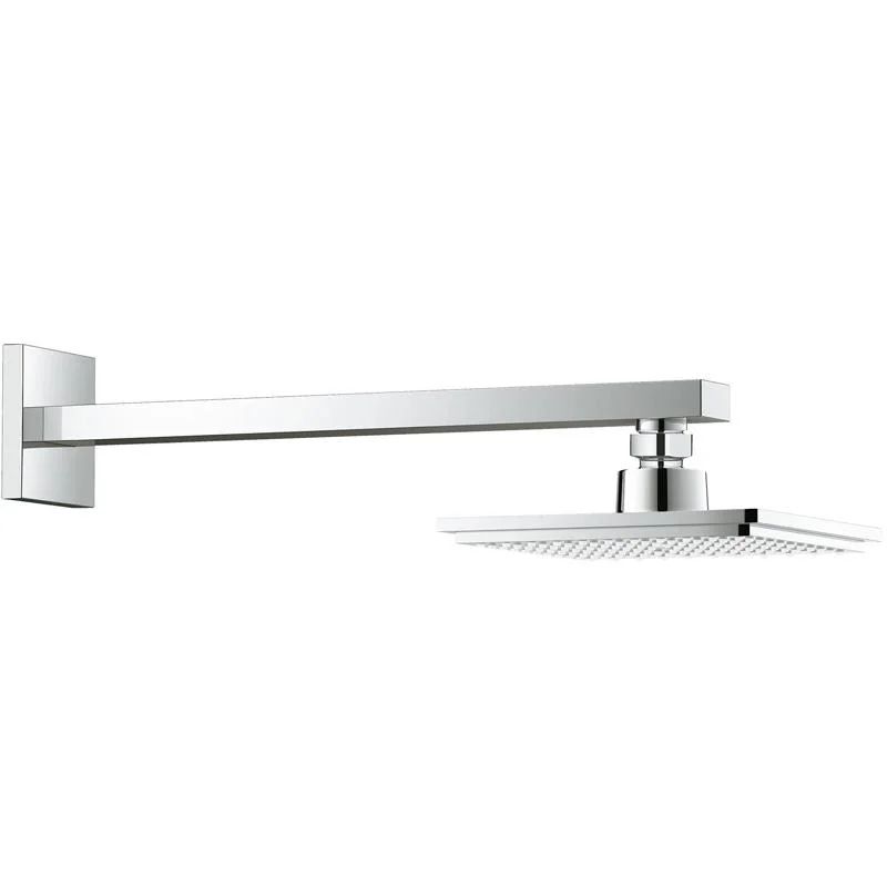 Верхний душ с кронштейном 15*15 GROHE EUPHORIA CUBE 26073000 (хром, квадратный) 26073000