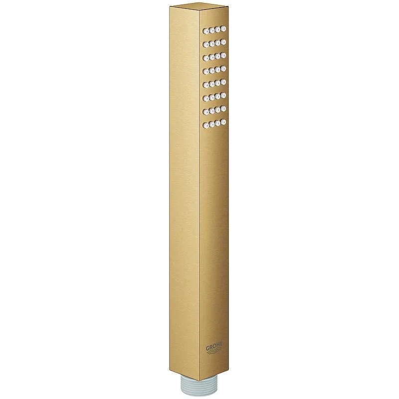 Ручной душ 1 режим GROHE EUPHORIA CUBE 27888GN0 (золото матовый, прямоугольный) 27888GN0
