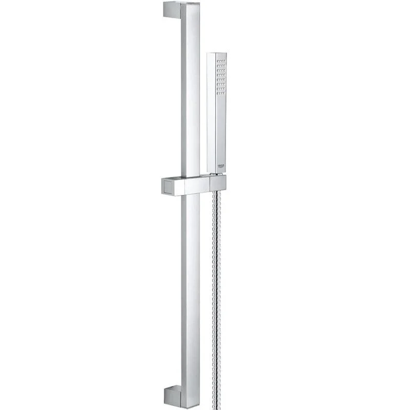 Душевой гарнитур со штангой GROHE EUPHORIA CUBE 27891000 (хром, прямоугольный) 27891000