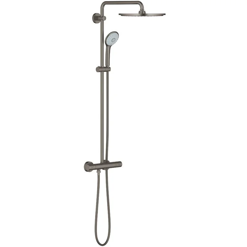 Душевая система GROHE EUPHORIA XXL 26075AL0 (графит матовый, металл/пластик, 175-см, квадратная) 26075AL0