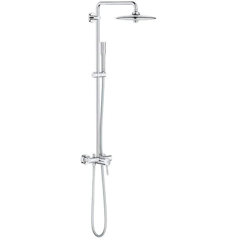 Душевая система со смесителем для душа GROHE EUPHORIA 23061003 (хром, круглая) 23061003
