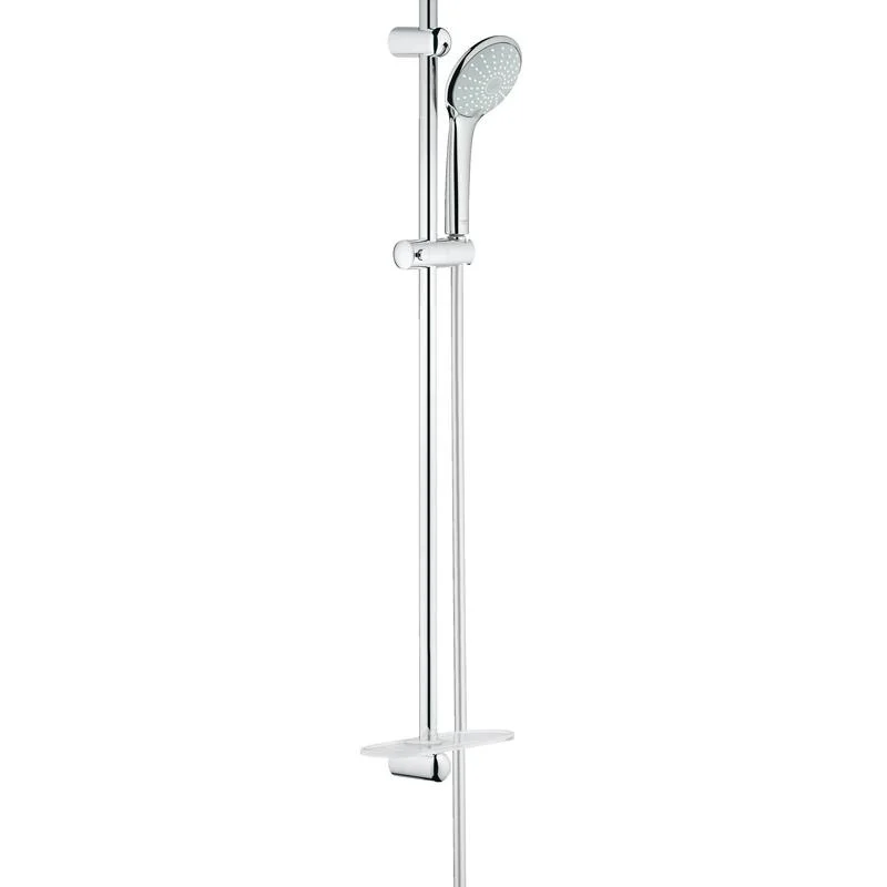 Душевой гарнитур со штангой GROHE EUPHORIA 27225001 (хром, круглая) 27225001