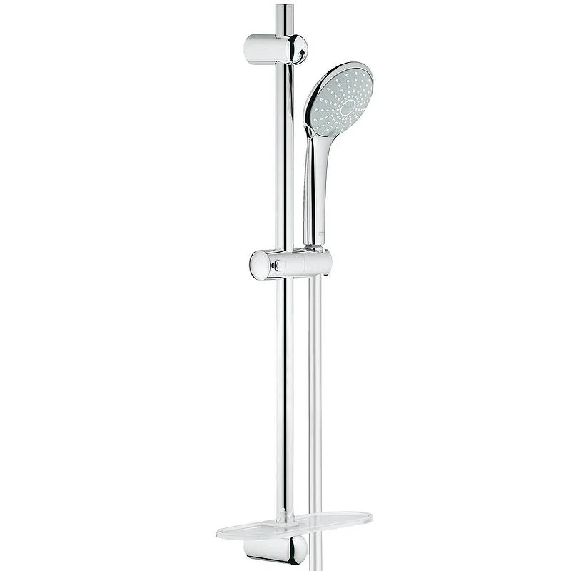 Душевой гарнитур со штангой GROHE EUPHORIA 27230001 (хром, круглая) 27230001