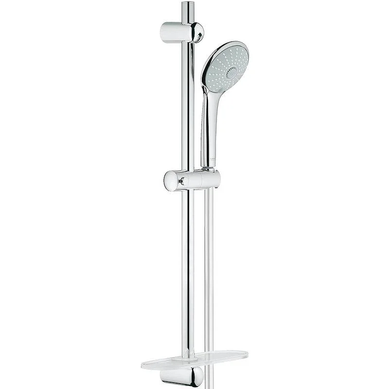 Душевой гарнитур со штангой GROHE EUPHORIA 27231001 (хром, круглая) 27231001