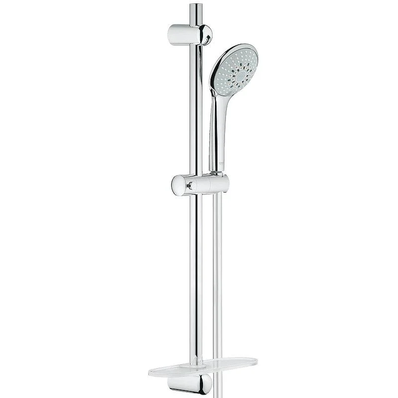 Душевой гарнитур со штангой GROHE EUPHORIA 27232001 (хром, круглая) 27232001