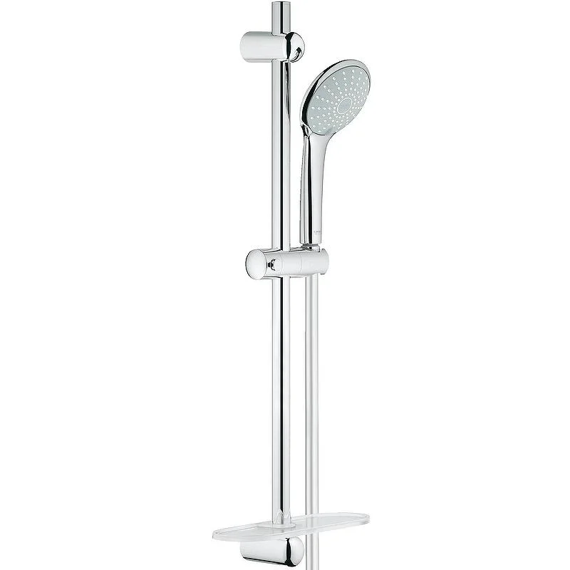 Душевой гарнитур со штангой GROHE EUPHORIA 27242001 (хром, круглая) 27242001
