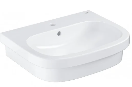 Раковина GROHE EURO CERAMIC 39337000 (накладная, (60*48,3), белый). Фото 1 из 1