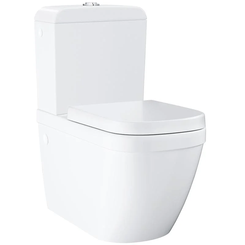 Унитаз напольный GROHE EURO CERAMIC 39338000 Rim гор. вып. 67*37,4 (белый) 39338000