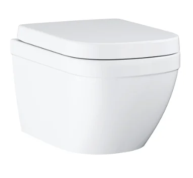 Унитаз подвесной GROHE EURO CERAMIC 39554000 Rim гор. вып. 54*37,4 + сиденье (белый) 39554000