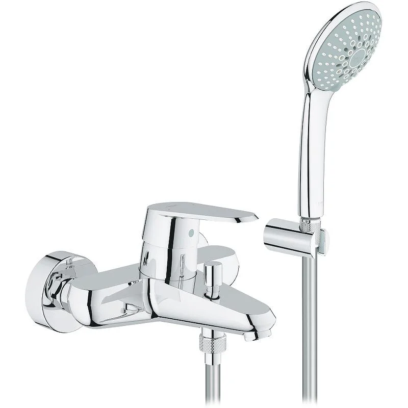 Смеситель для ванны с душем GROHE EURODISC COSMOPOLITAN 33395002 (хром, L-18,4) 33395002