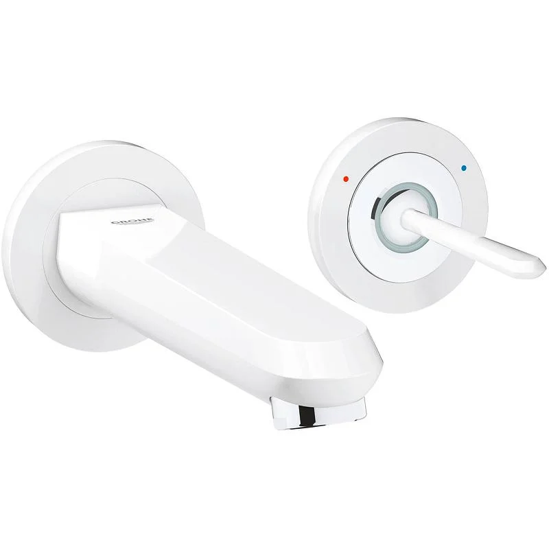 Смеситель для раковины GROHE EURODISK JOY 19968LS0 (белый/хром, L-17) 19968LS0