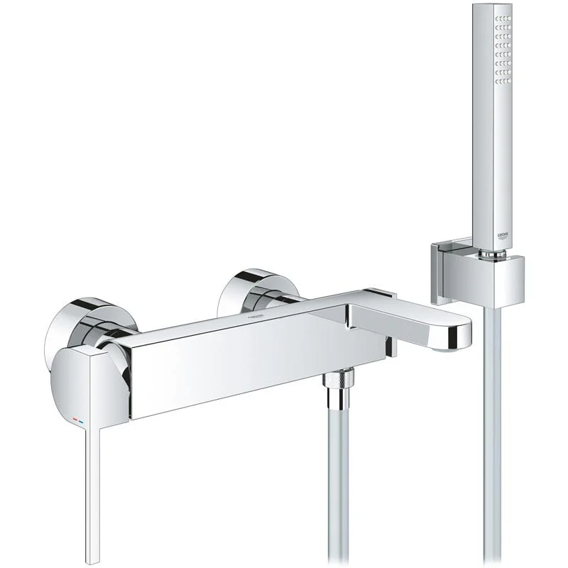 Смеситель для ванны с душем GROHE EUROPLUS 33547003 (хром, L-18,9) 33547003