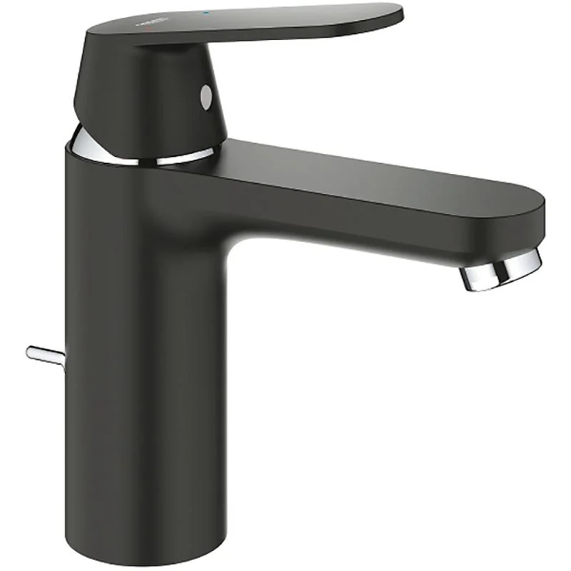 Смеситель для раковины GROHE EUROSMART COSMOPOLITAN 23325KW0 (черный, L-12,3 H-9,8) 23325KW0