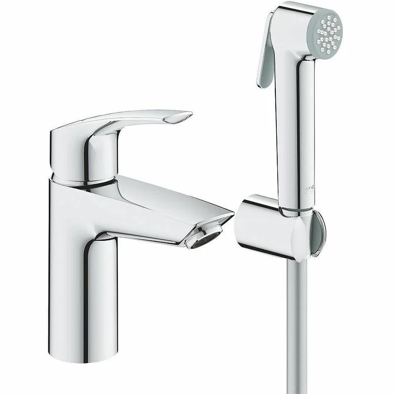 Смеситель для раковины GROHE EUROSMART 23124003 (хром, L-11,1 H-9,2) 23124003