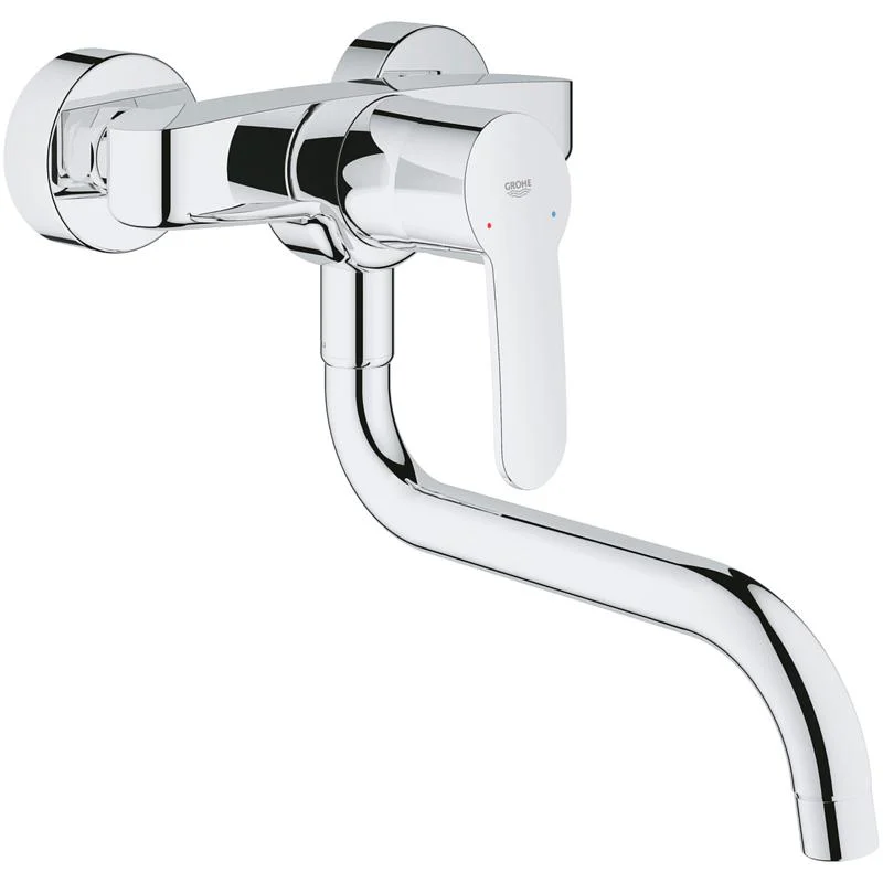 Смеситель для кухни GROHE EUROSTYLE COSMOPOLITAN 33982002 (хром, L-27,3) 33982002