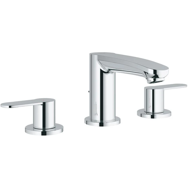 Смеситель для раковины GROHE EUROSTYLE 20208002 (хром, L-13 H-7,8). Фото 1 из 8