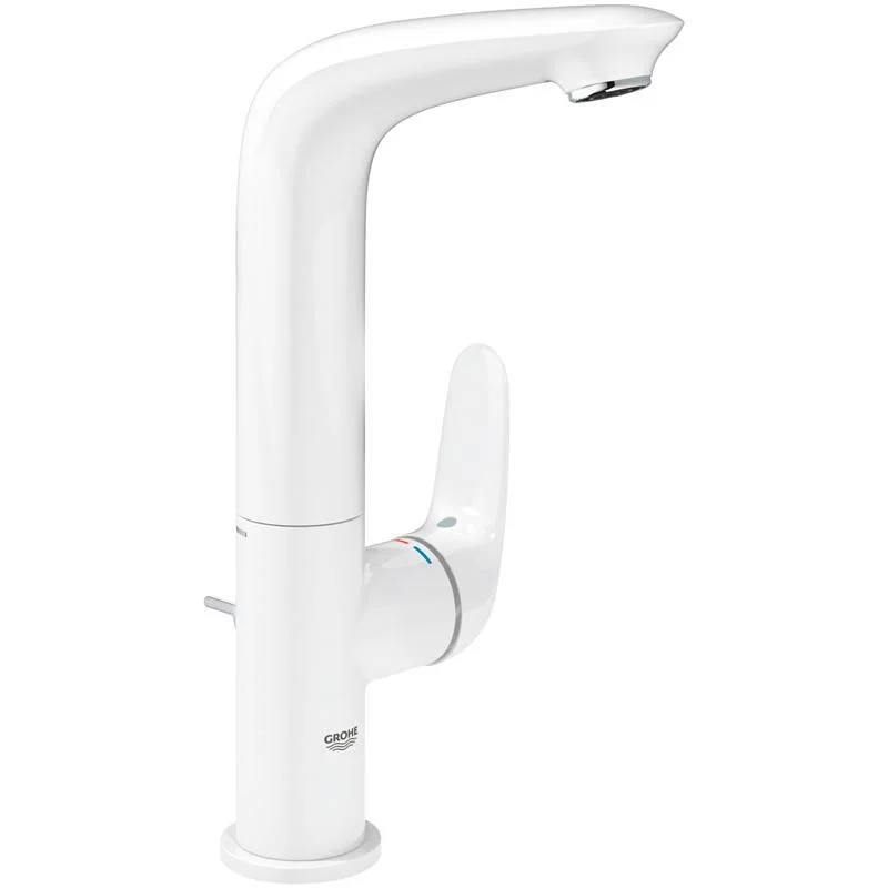 Смеситель для раковины GROHE EUROSTYLE 23718LS3 (белый, L-12,7 H-24,5) 23718LS3