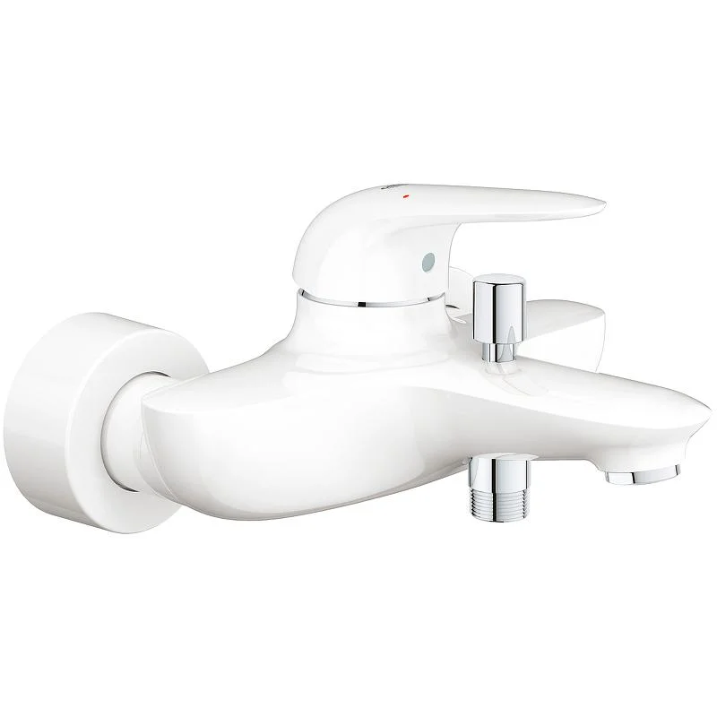 Смеситель для ванны с душем GROHE EUROSTYLE 23726LS3 (белый, L-18,5) 23726LS3