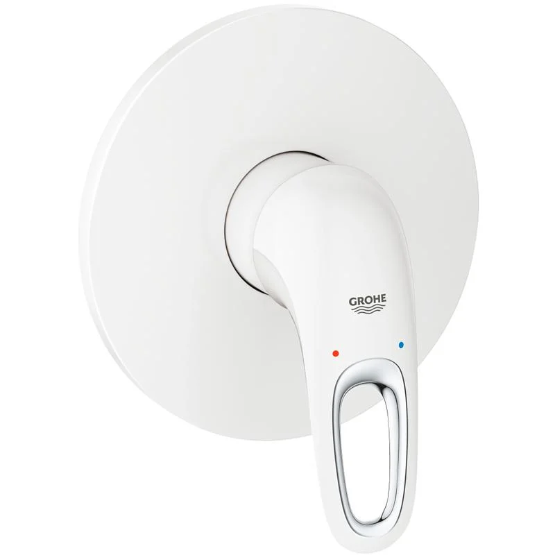 Смеситель для душа встраиваемый GROHE EUROSTYLE 24048LS3 (белый/хром) 24048LS3
