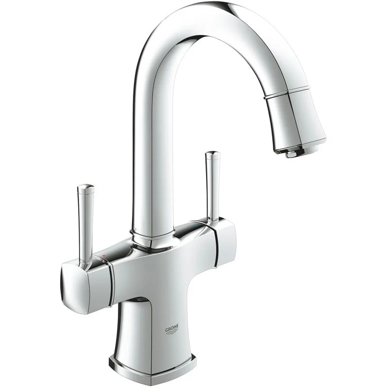 Смеситель для раковины GROHE GRANDERA 21107000 (хром, L-15,9 H-19,9) 21107000