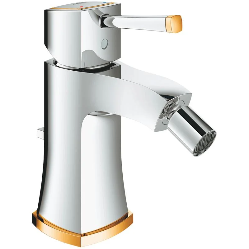 Смеситель для биде GROHE GRANDERA 23315IG0 (хром/золото, L-10,9 H-8,3) 23315IG0