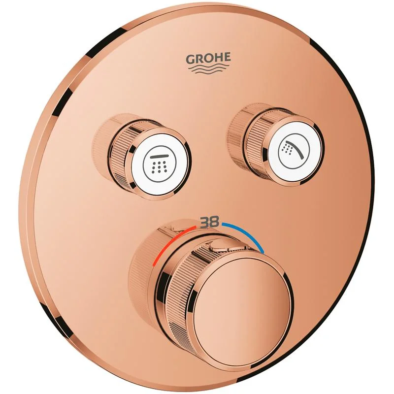 Термостат для душа GROHE GROHTHERM SMART CONTROL 29119DA0 (медь) 29119DA0