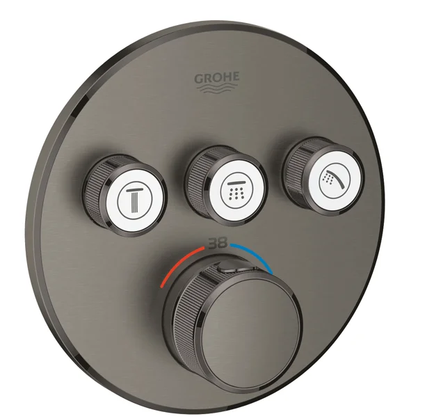 Термостат для душа GROHE GROHTHERM SMART CONTROL 29121AL0 (графит) 29121AL0