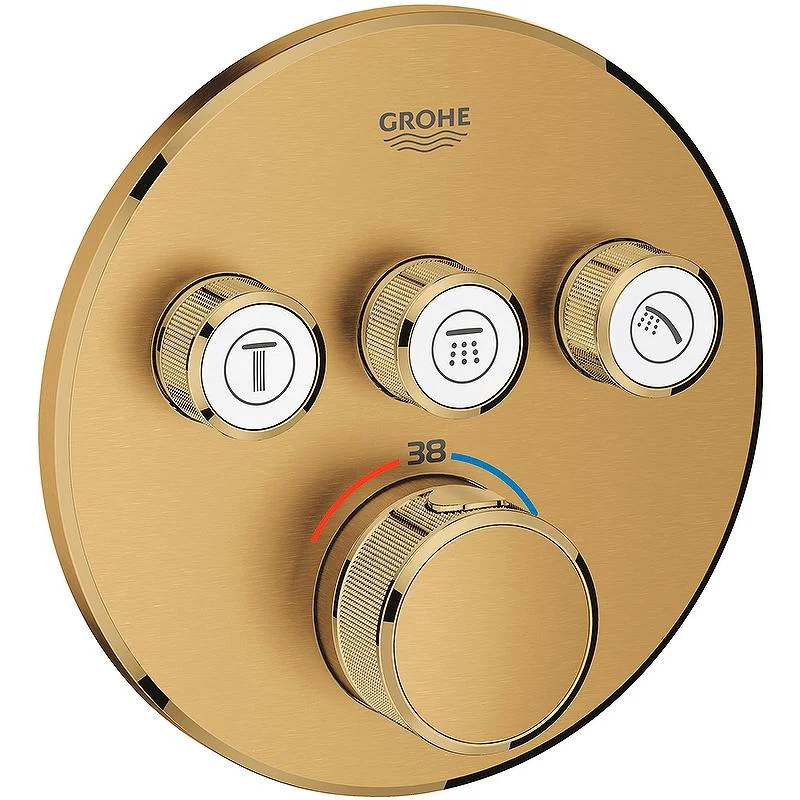 Термостат для душа GROHE GROHTHERM SMART CONTROL 29121GN0 (золото) 29121GN0