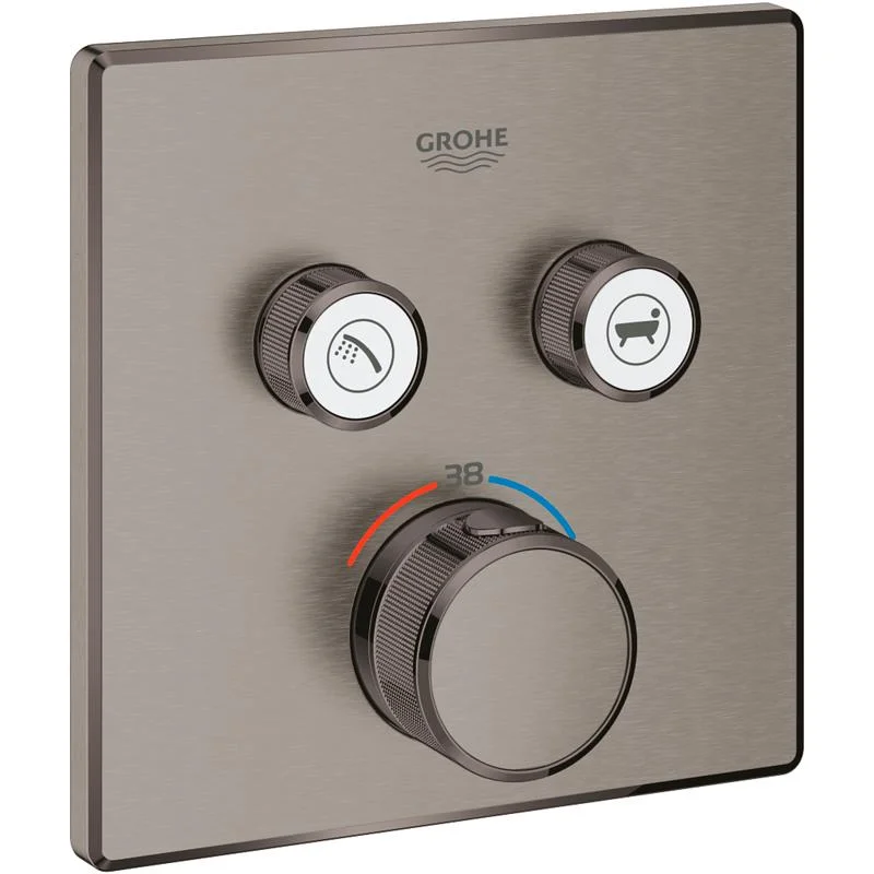 Термостат для ванны с душем GROHE GROHTHERM SMART CONTROL 29124AL0 (графит) 29124AL0