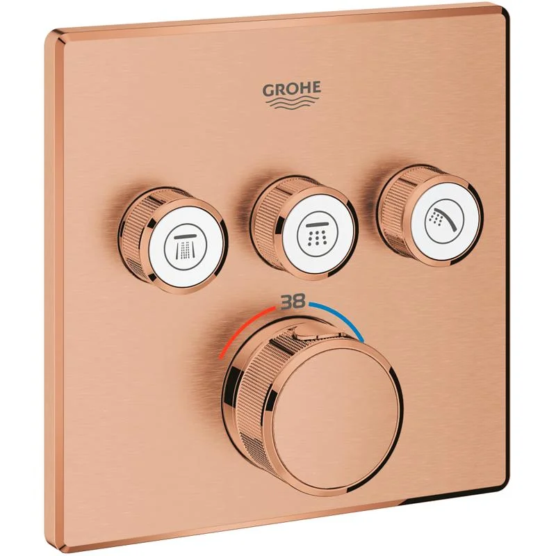 Термостат для душа GROHE GROHTHERM SMART CONTROL 29126DL0 (медь) 29126DL0