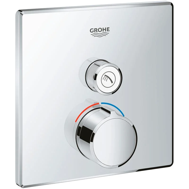 Смеситель встраиваемый GROHE GROHTHERM SMART CONTROL 29147000 (хром) 29147000