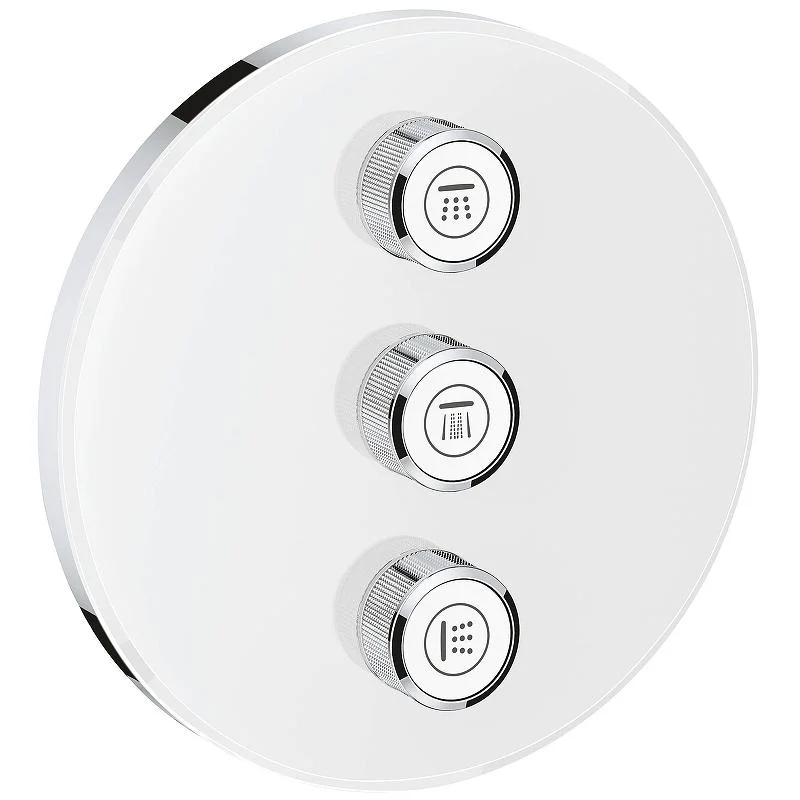 Панель накладная GROHE GROHTHERM SMART CONTROL 29152LS0 (хром/белый) 29152LS0