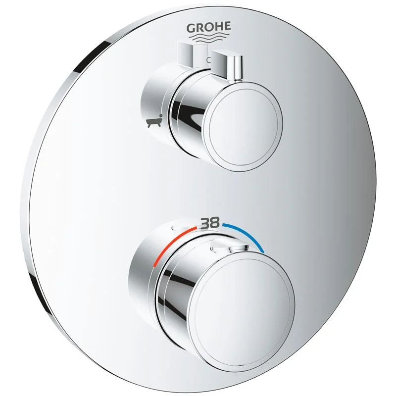 Термостат для ванны с душем GROHE GROHTHERM 24077000 (хром) 24077000