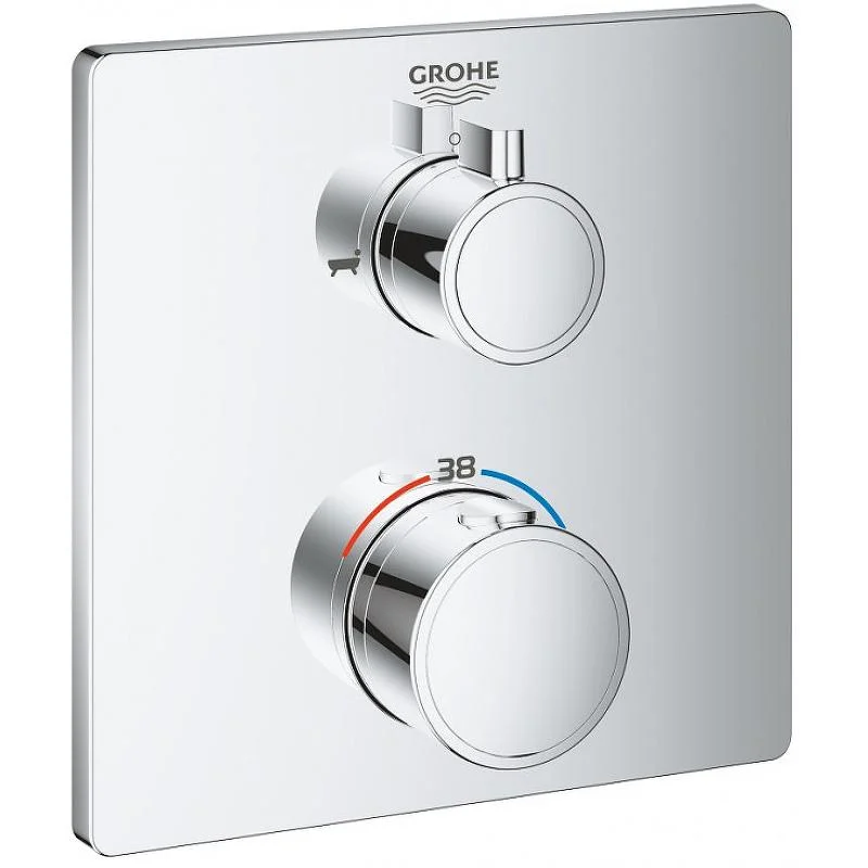 Термостат для ванны с душем GROHE GROHTHERM 24080000 (хром) 24080000