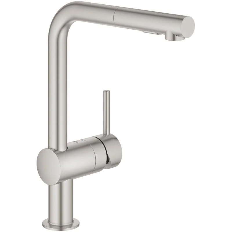 Смеситель для кухни GROHE MINTA 30274DC0 (сталь, L-22,3 H-29,5) 30274DC0