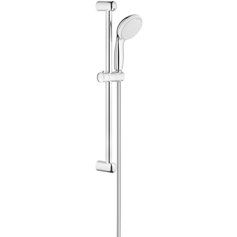 Душевой гарнитур со штангой GROHE NEW TEMPESTA 26162001 (хром, круглый) 26162001