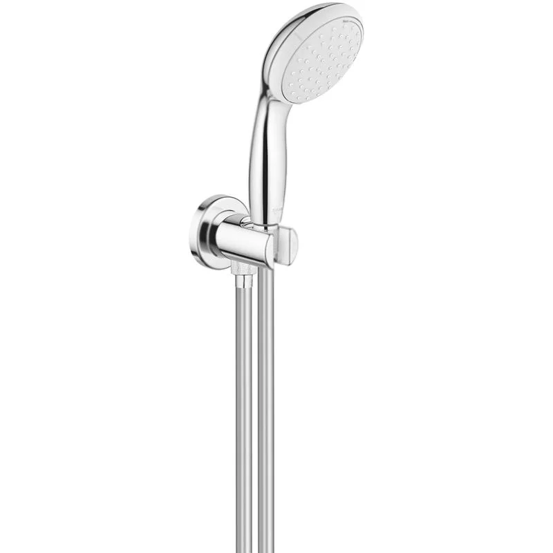 Душевой гарнитур с держателем GROHE NEW TEMPESTA 26406001 (хром, круглый) 26406001
