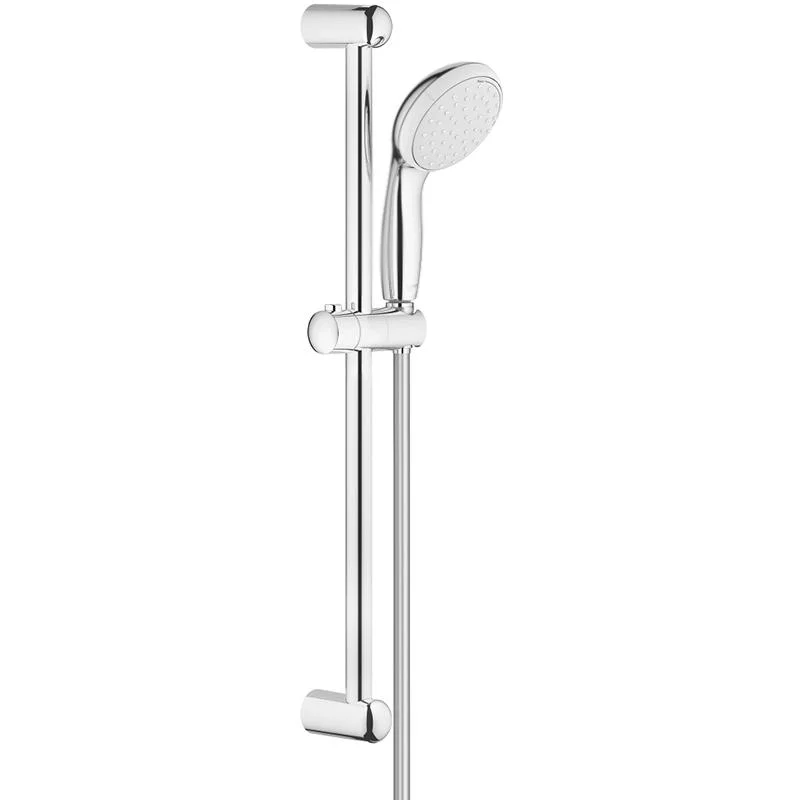 Душевой гарнитур со штангой GROHE NEW TEMPESTA 27598001 (хром, круглый) 27598001