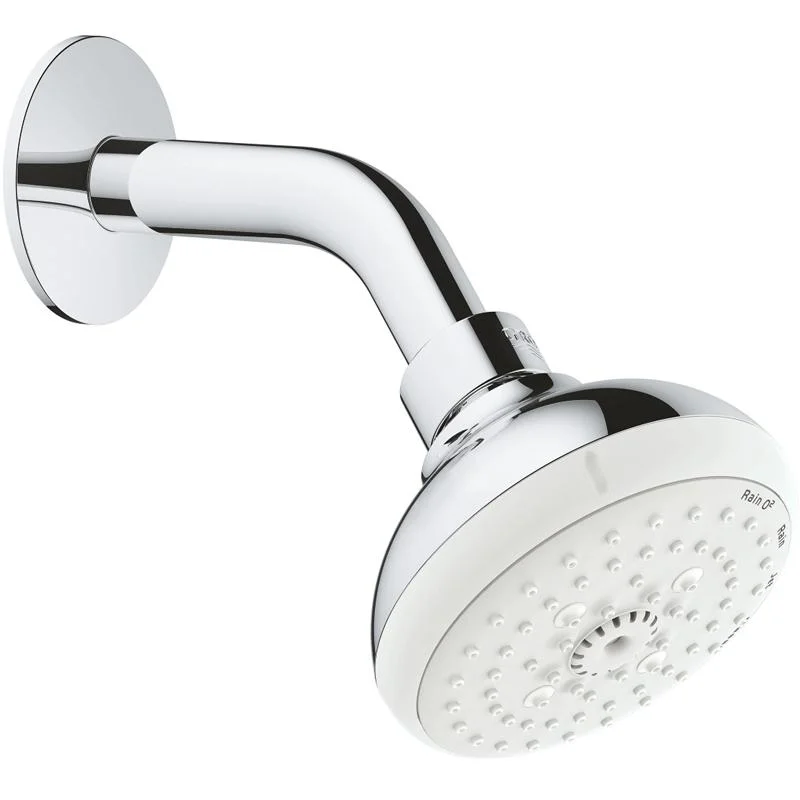 Верхний душ с кронштейном Ø10 GROHE NEW TEMPESTA 27870001 (хром, круглый) 27870001