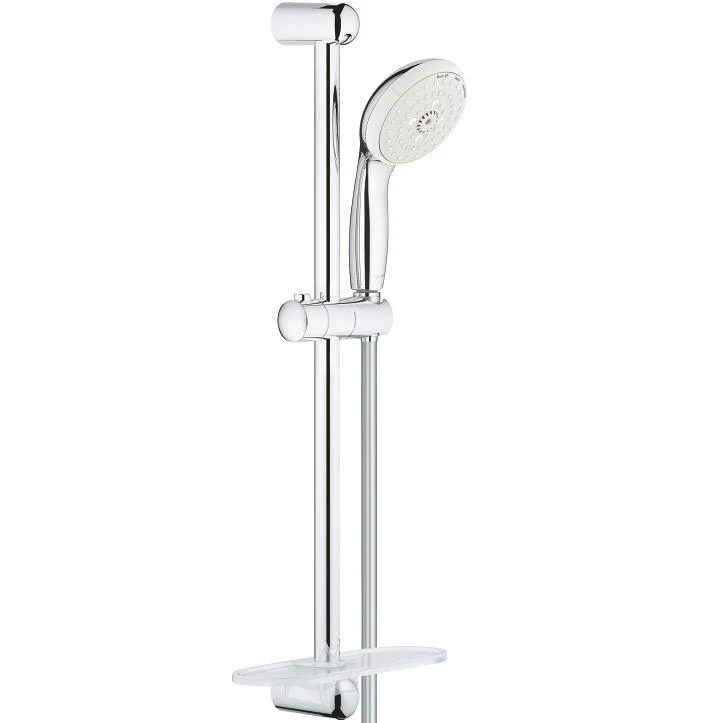 Душевой гарнитур со штангой GROHE NEW TEMPESTA 27927001 (хром, круглый) 27927001