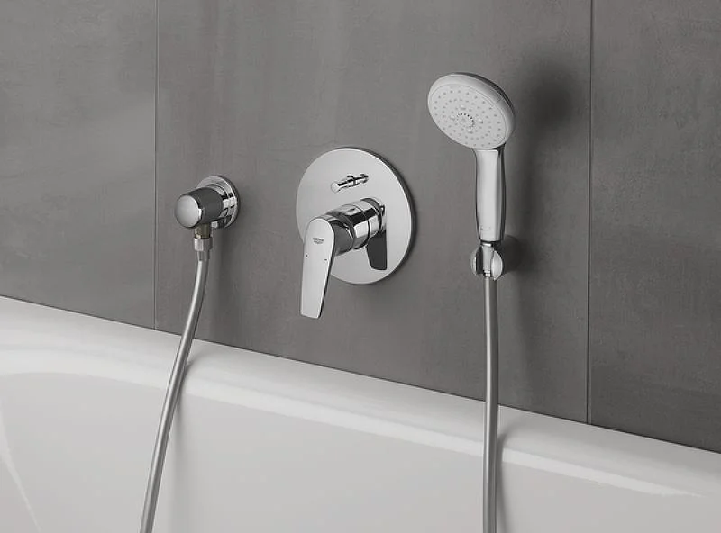 Ручной душ 3 режима GROHE NEW TEMPESTA 28419002 (хром, круглый) 28419002
