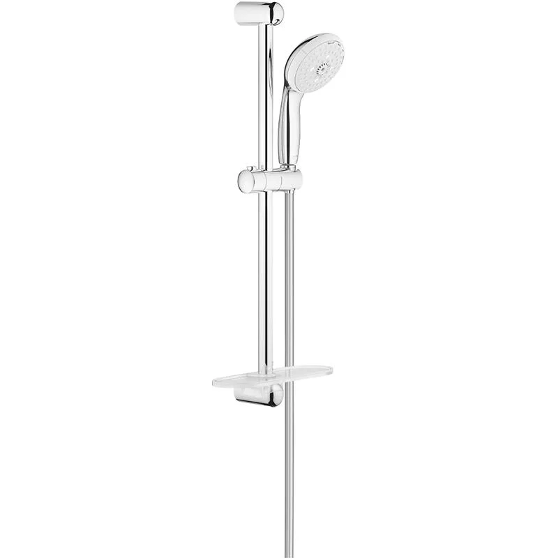 Душевой гарнитур со штангой GROHE NEW TEMPESTA 28436002 (хром, круглый) 28436002