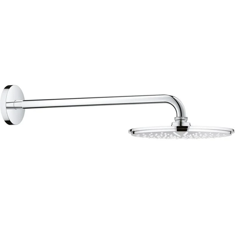 Верхний душ с кронштейном Ø21 GROHE RAINSHOWER COSMOPOLITAN 26171000 (хром, круглая) 26171000