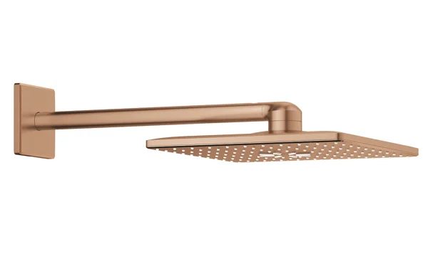 Верхний душ GROHE RAINSHOWER SMARTACTIVE 26479DL0 (бронза матовая, металл/пластик, квадратная) 26479DL0