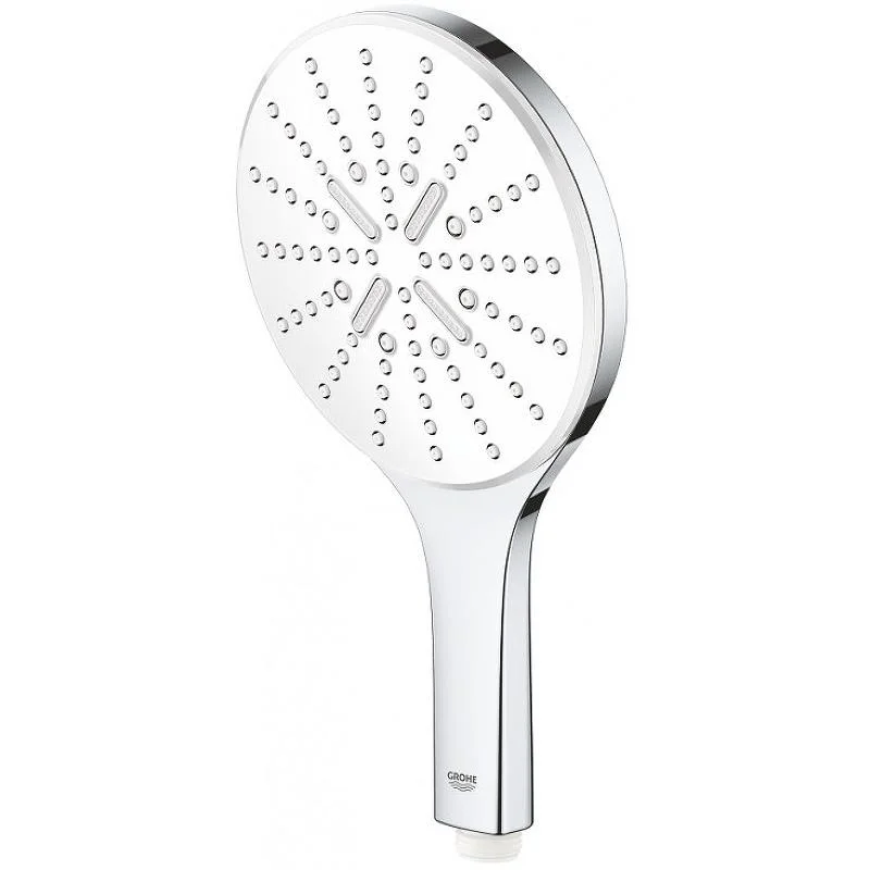 Ручной душ GROHE RAINSHOWER SMARTACTIVE 26554LS0 (хром/белый, пластик, круглая) 26554LS0