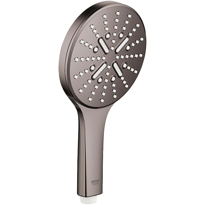 Ручной душ 3 режима GROHE RAINSHOWER SMARTACTIVE 26574A00 (графит, круглая) 26574A00