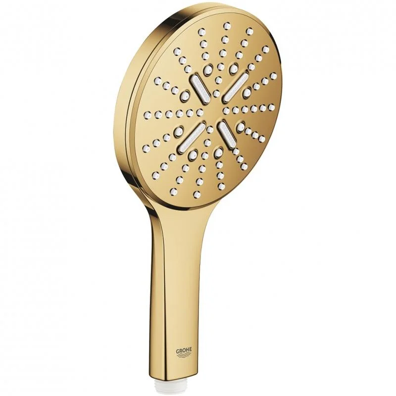 Ручной душ 3 режима GROHE RAINSHOWER SMARTACTIVE 26574GL0 (золото, круглая) 26574GL0